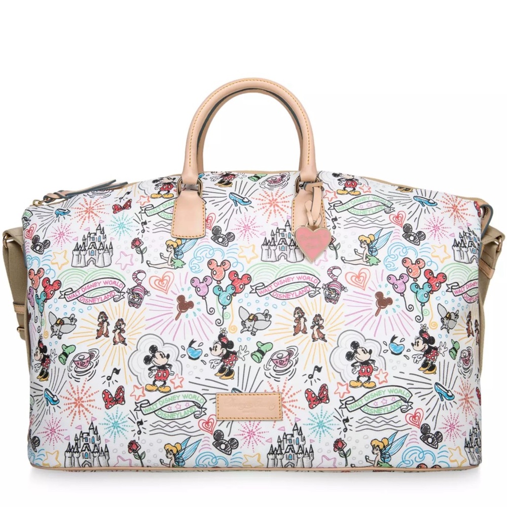 NWT Dooney and Bourke Disney Sketch Weekender